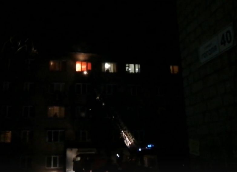 Опубликовано видео смертельного пожара на улице Гоголя