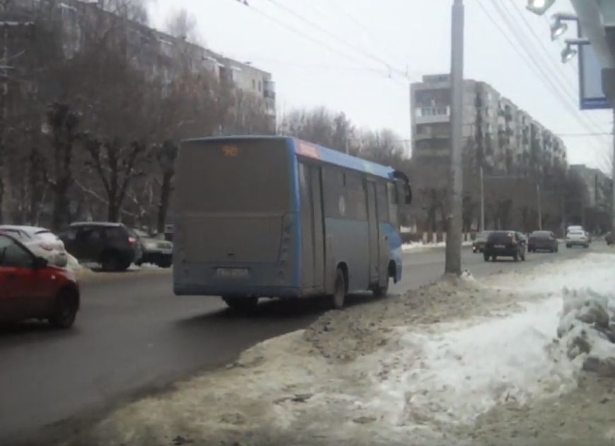 Первая маршрутка СИМАЗ выехала на улицы Рязани (видео)