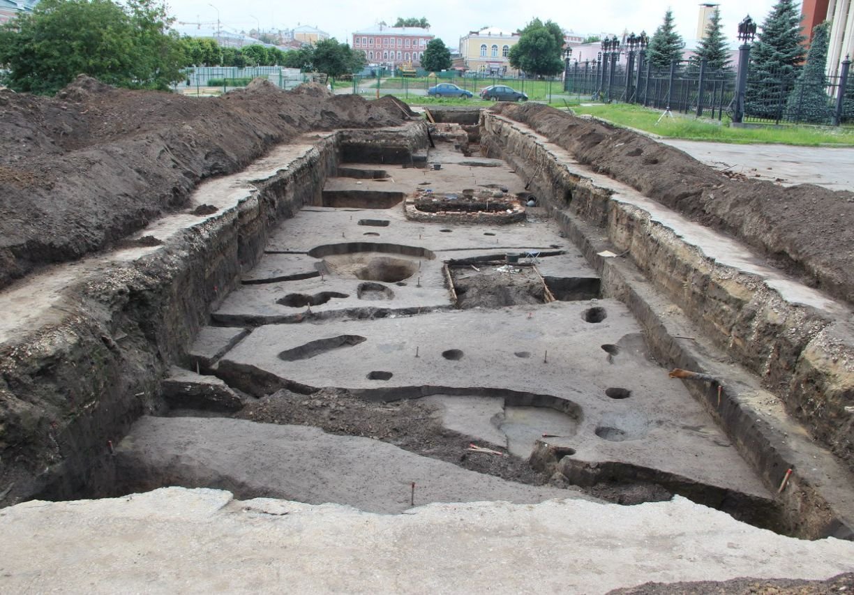 Археологические раскопки возле Центробанка завершены