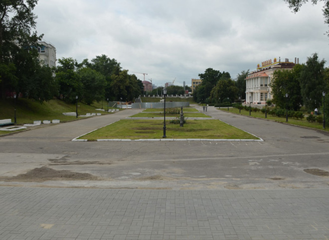 В Рязани начали реконструкцию Лыбедского бульвара