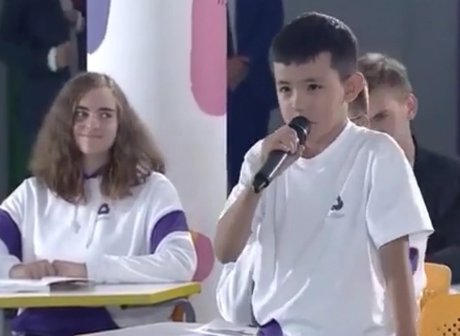 Школьник попросил Путина подписаться на его YouTube-канал, президент ничего не понял