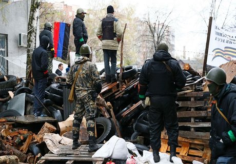 Киевские спецназовцы попали в плен в Донецке