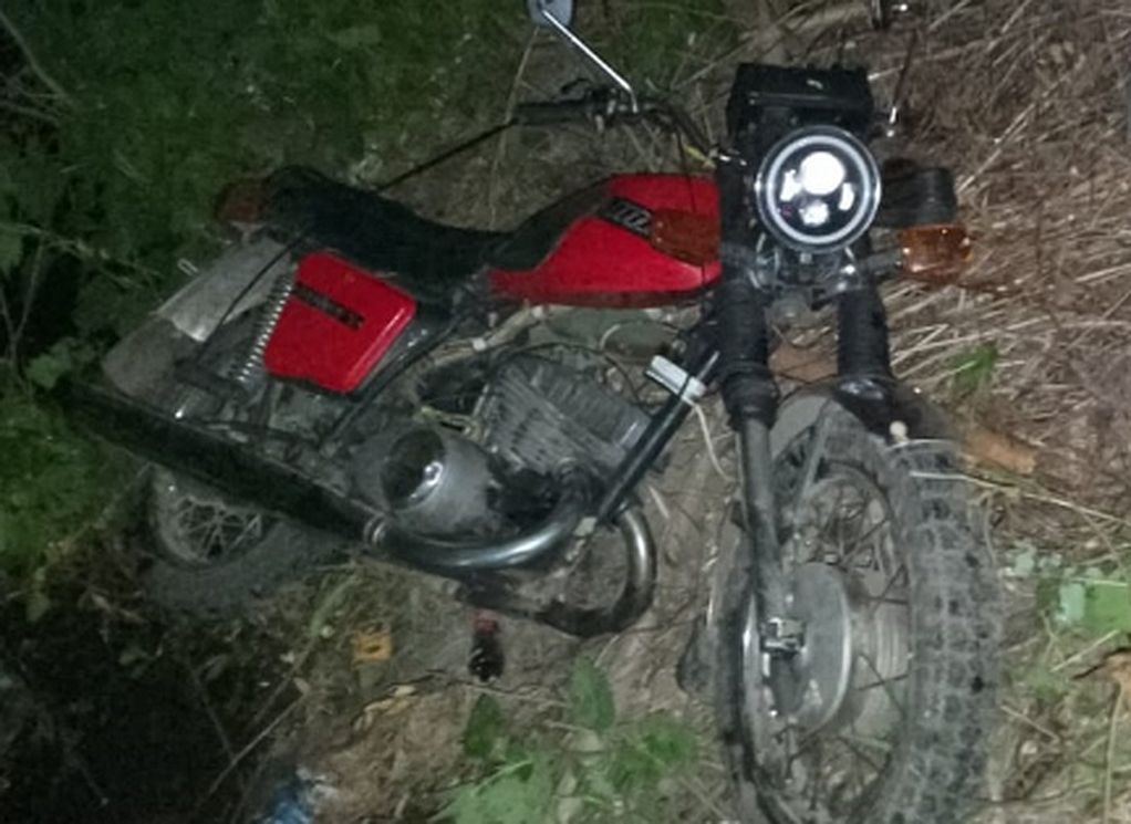 В Шацке при опрокидывании мотоцикла пострадал подросток