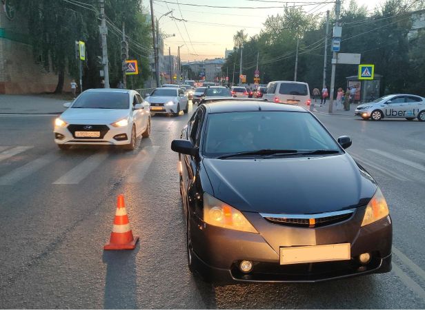 На улице Гагарина попал под машину девятилетний ребенок