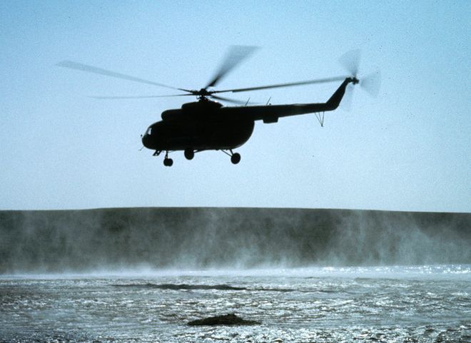 Спасатели нашли возможное место крушения Ми-8