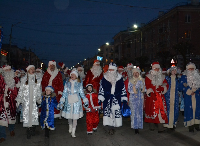 Центр Рязани перекроют из-за парада Дедов Морозов