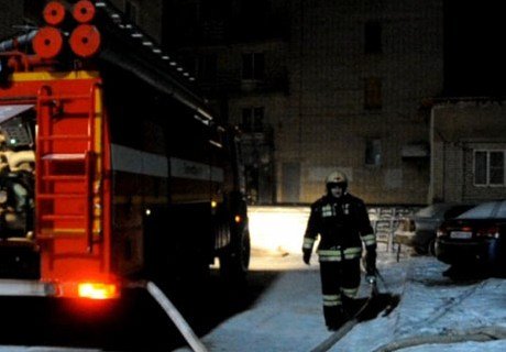 В Скопинском районе из огня спасены двое, есть пострадавший
