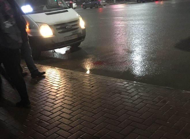 В ГИБДД прокомментировали наезд на пешехода в центре Рязани