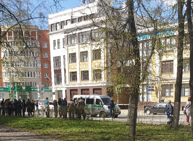 На улице Кудрявцева эвакуировали здание рязанского УФССП