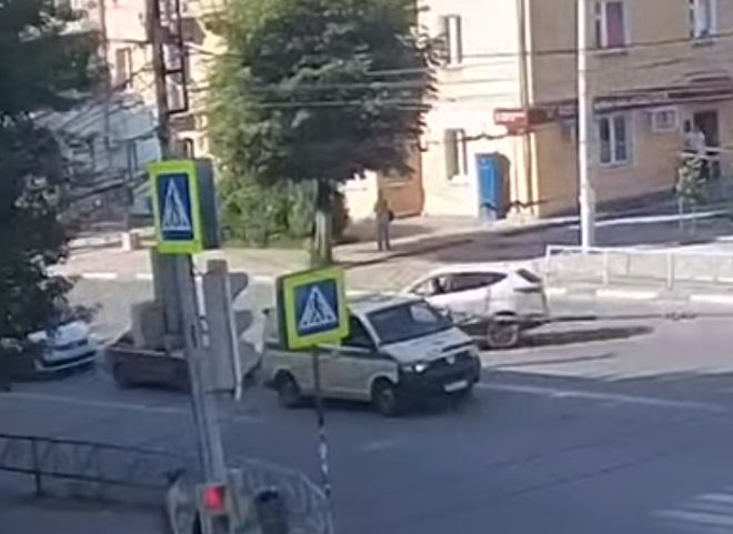 Момент массового ДТП в Горроще попал на видео