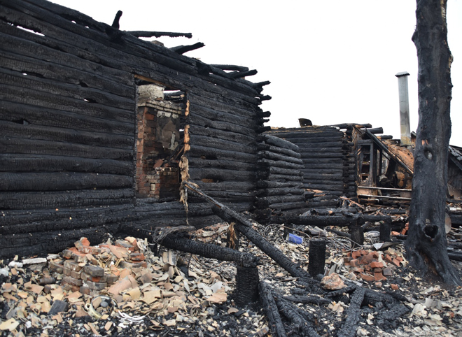 На пожаре в Сасовском районе погиб 61-летний мужчина