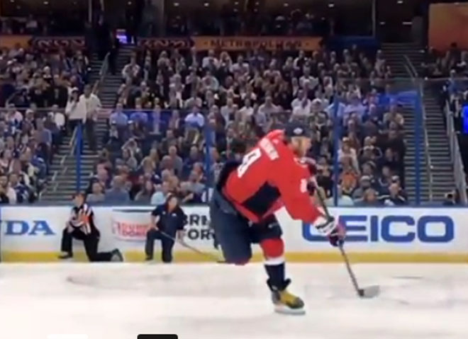 Овечкин забил самую мощную шайбу среди звезд НХЛ (видео)