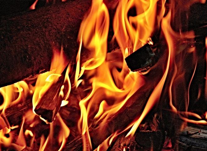 На пожаре в Шацком районе погиб человек