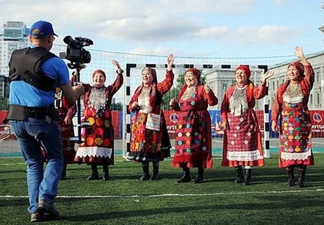 «Бурановские бабушки» записали напутствие для сборной РФ