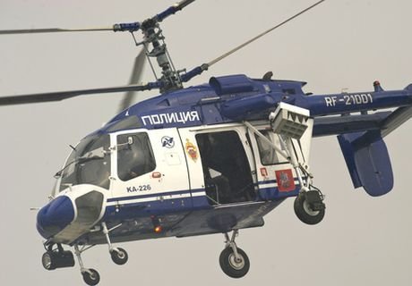 Во Владимирской области упал вертолет МВД