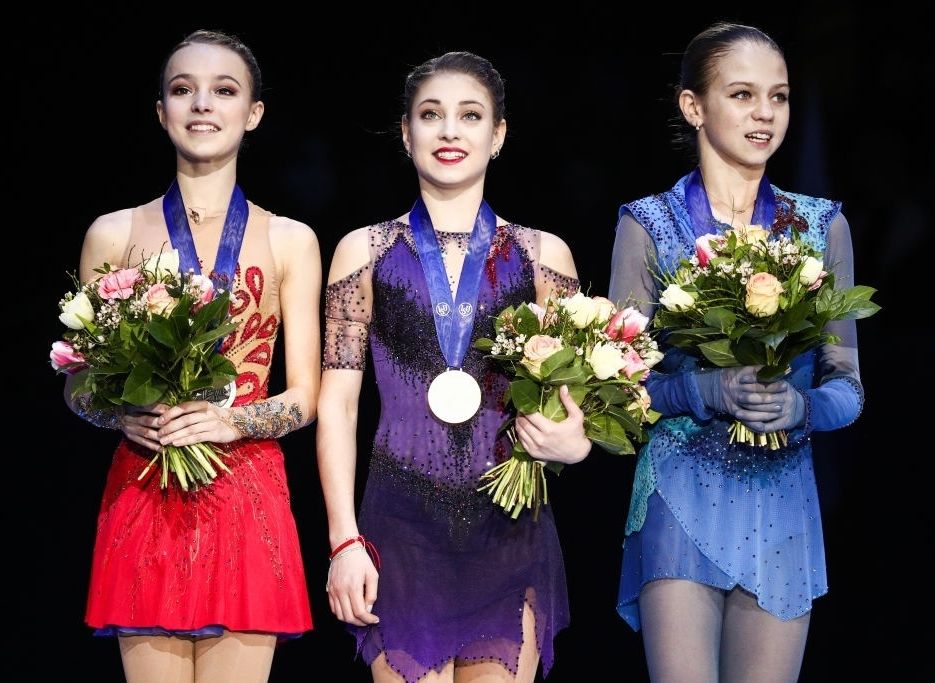 Трусова завоевала бронзовую медаль чемпионата Европы