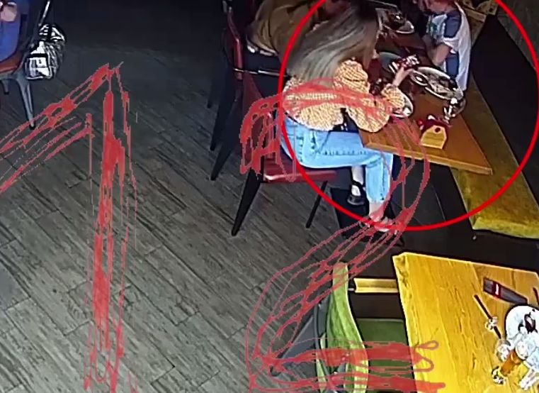 Смертельный инцидент в московском ресторане попал на видео