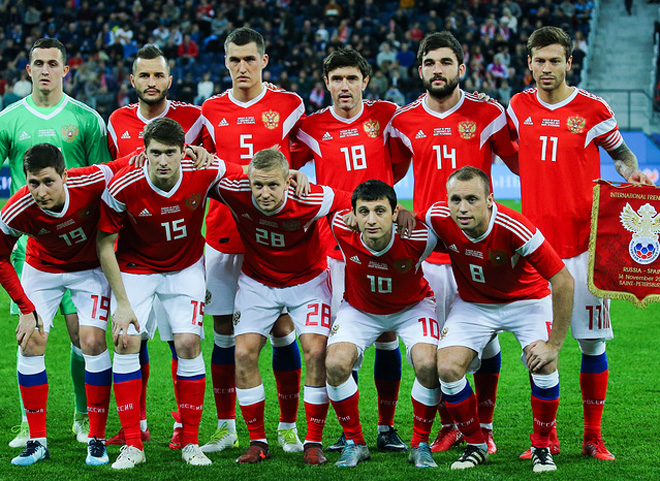 Сборная России по футболу сыграет с командами Швеции и Турции в Лиге наций