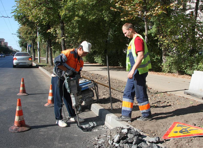 В Рязани продолжается дорожно-ремонтная кампания