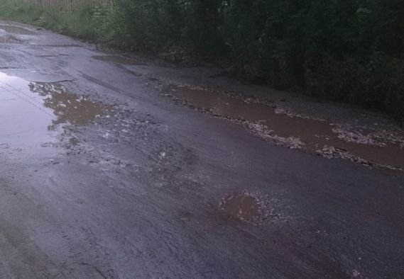 Власти города отказались ремонтировать дорогу в Сысоеве
