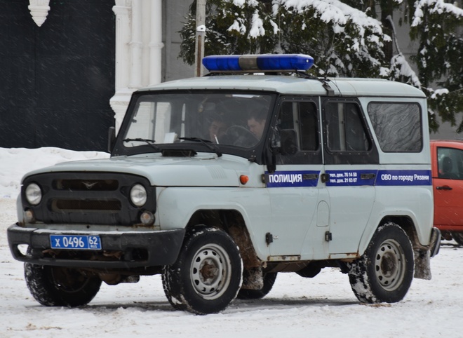 Рязанские полицейские обезвредили четверых дебоширов, угрожавших убийством