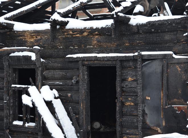В Рязани на пожаре в частном доме пострадал 40-летний мужчина
