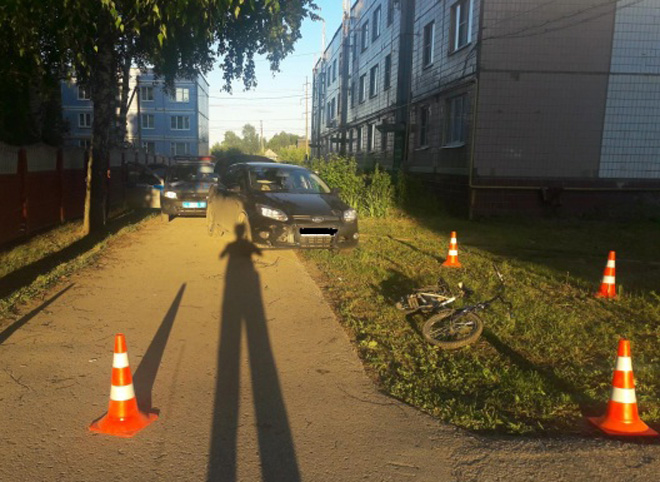 В Рязанской области Ford сбил четырехлетнего ребенка на велосипеде