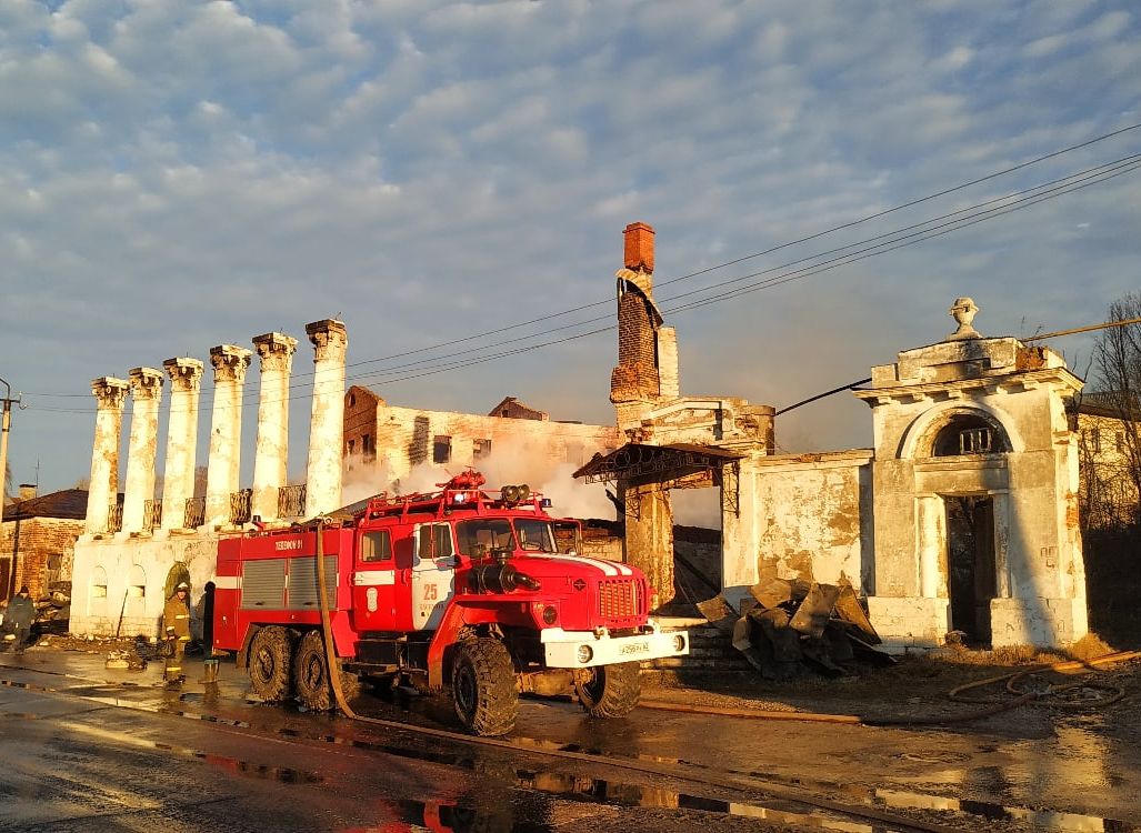 В Касимове отреставрируют сгоревший Дом Барковых