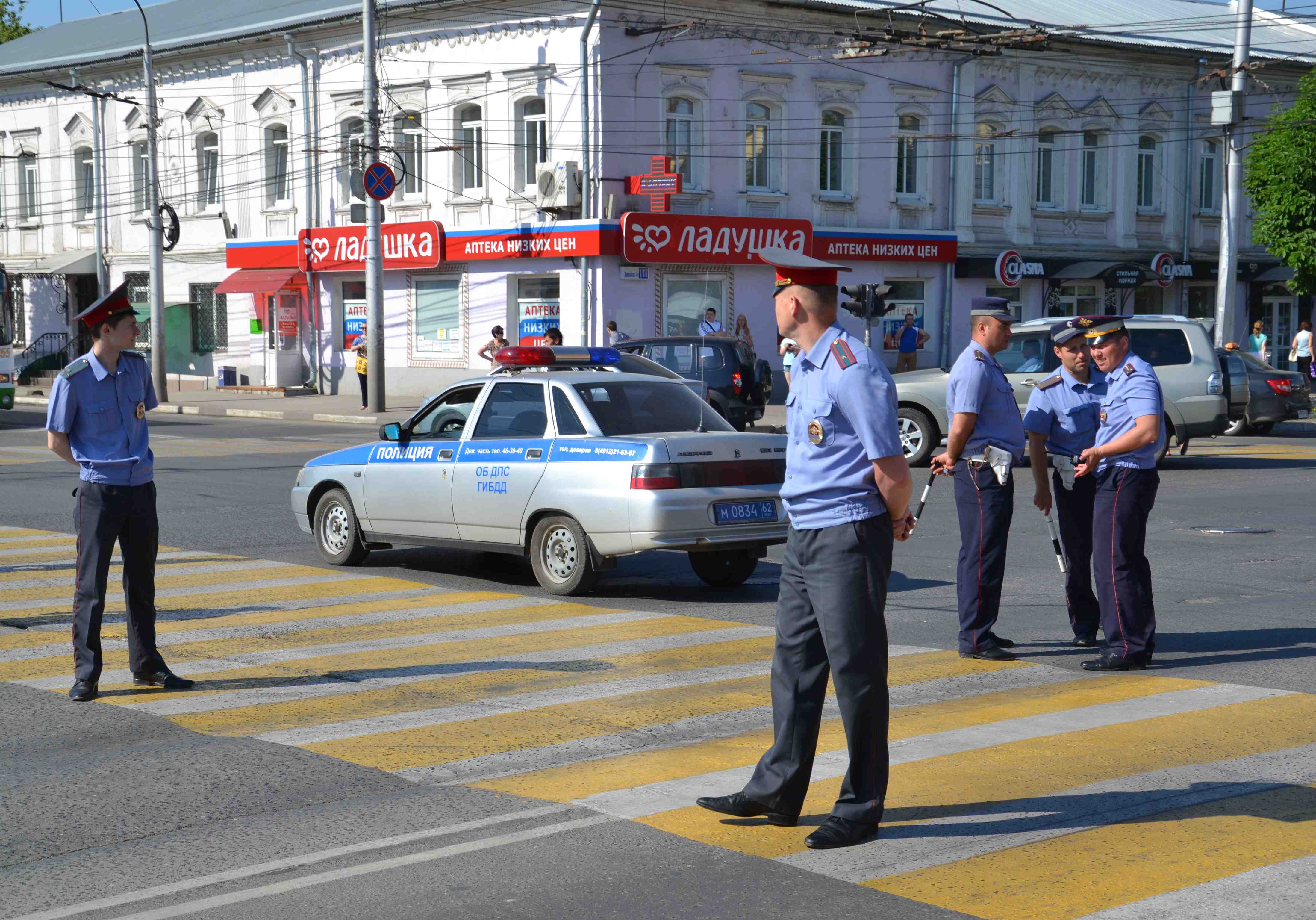 1 000 полицейских обеспечат в Рязани порядок на 1 сентября