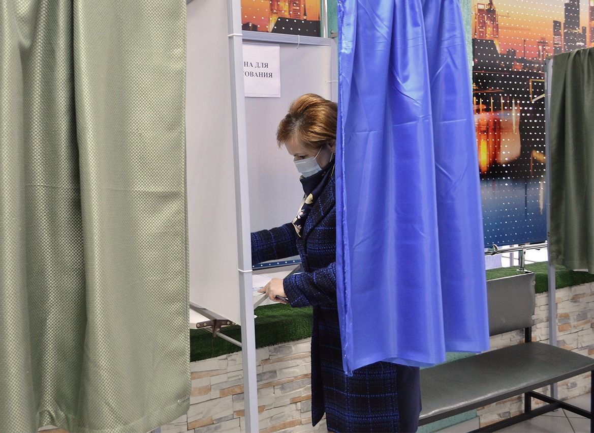 Сорокина проголосовала на выборах в Госдуму