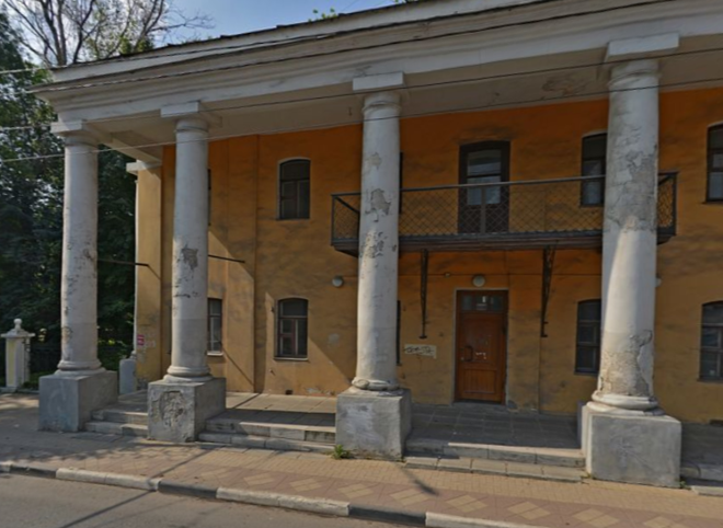 В Рязани при реставрации повредили историческое здание