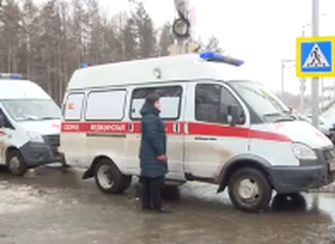 Опубликовано видео с места ДТП с маршруткой в Приокском