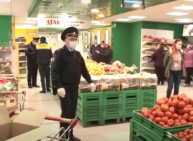 В Рязани начали проверять соблюдение масочного режима в магазинах