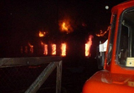 В Ермиши рязанские пожарные спасли человека