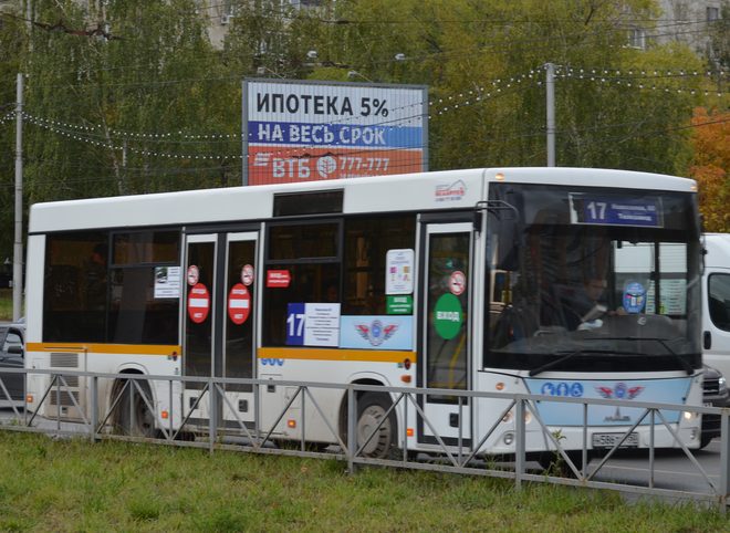 Рязанцы возмущены графиком работы новых частных автобусов МАЗ