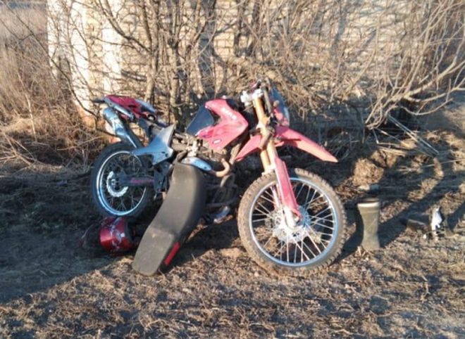В Сараевском районе подросток на мотоцикле попал в ДТП