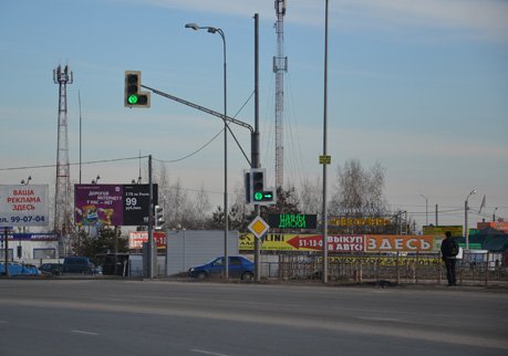 На Муромском шоссе начал работать светофор