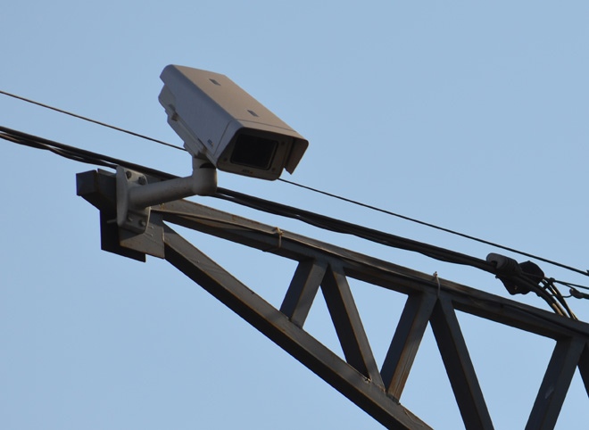 На Солотчинском мосту установили камеры, измеряющие среднюю скорость