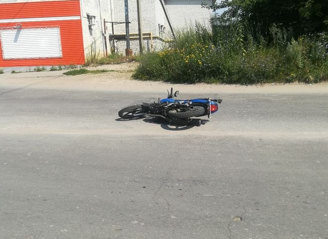 В Скопине столкнулись «Газель» и мотоцикл