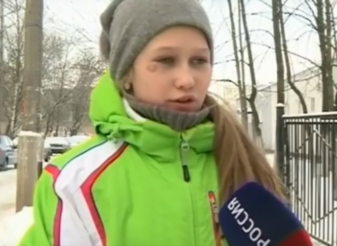 Рязанская школьница рассказала, как ее затолкали в маршрутке (видео)