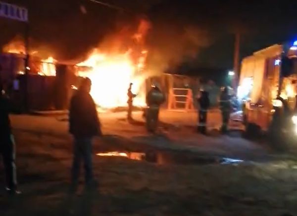 Серьезный пожар в магазине на окраине Рязани ликвидирован