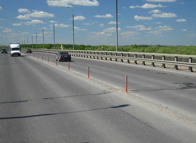 Проезжую часть моста через Оку в Рязани капитально отремонтируют в 2018 году