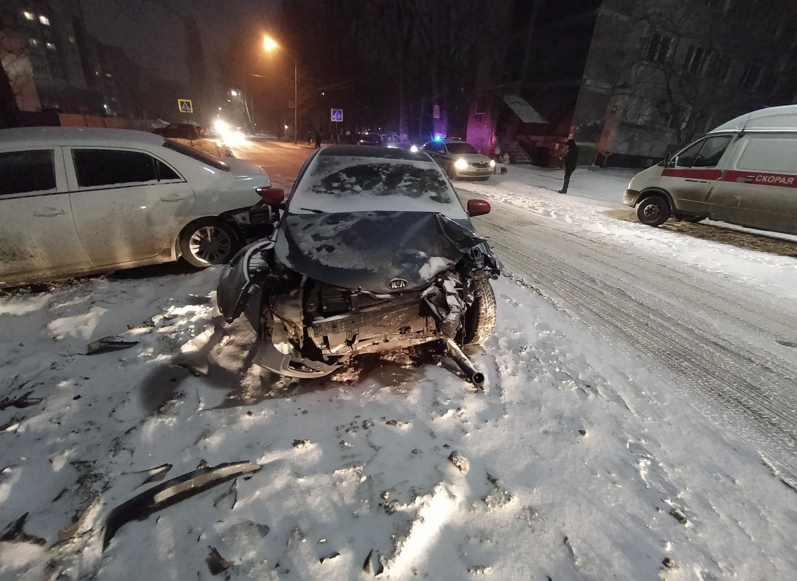 На Касимовском шоссе случилась массовая авария