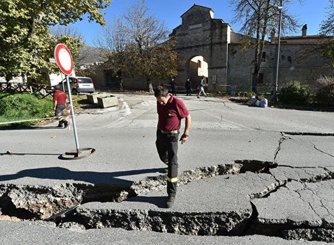В Италии произошли три новых мощных землетрясения