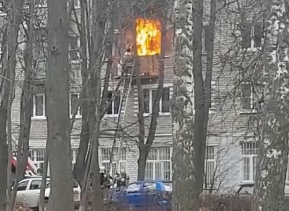 В МЧС рассказали о пожаре в жилом доме в Приокском