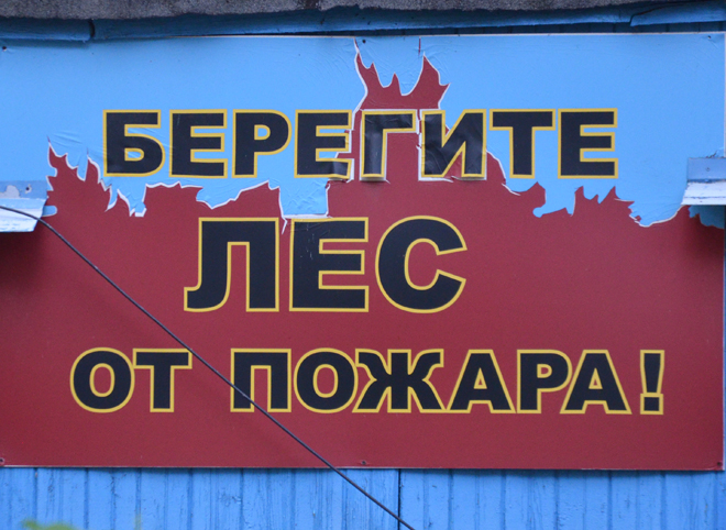 МЧС: в Сасовском районе объявлен четвертый класс пожарной опасности