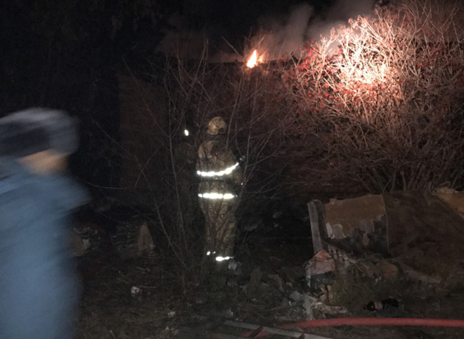 На пожаре в Рыбновском районе погибли мужчина и женщина