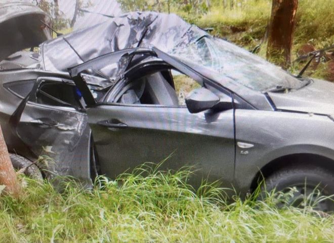 В Клепиковском районе Hyundai вылетел в кювет, пострадал водитель
