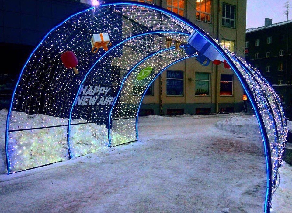Жители Касимова решили «скинуться» на новогоднее оформление города