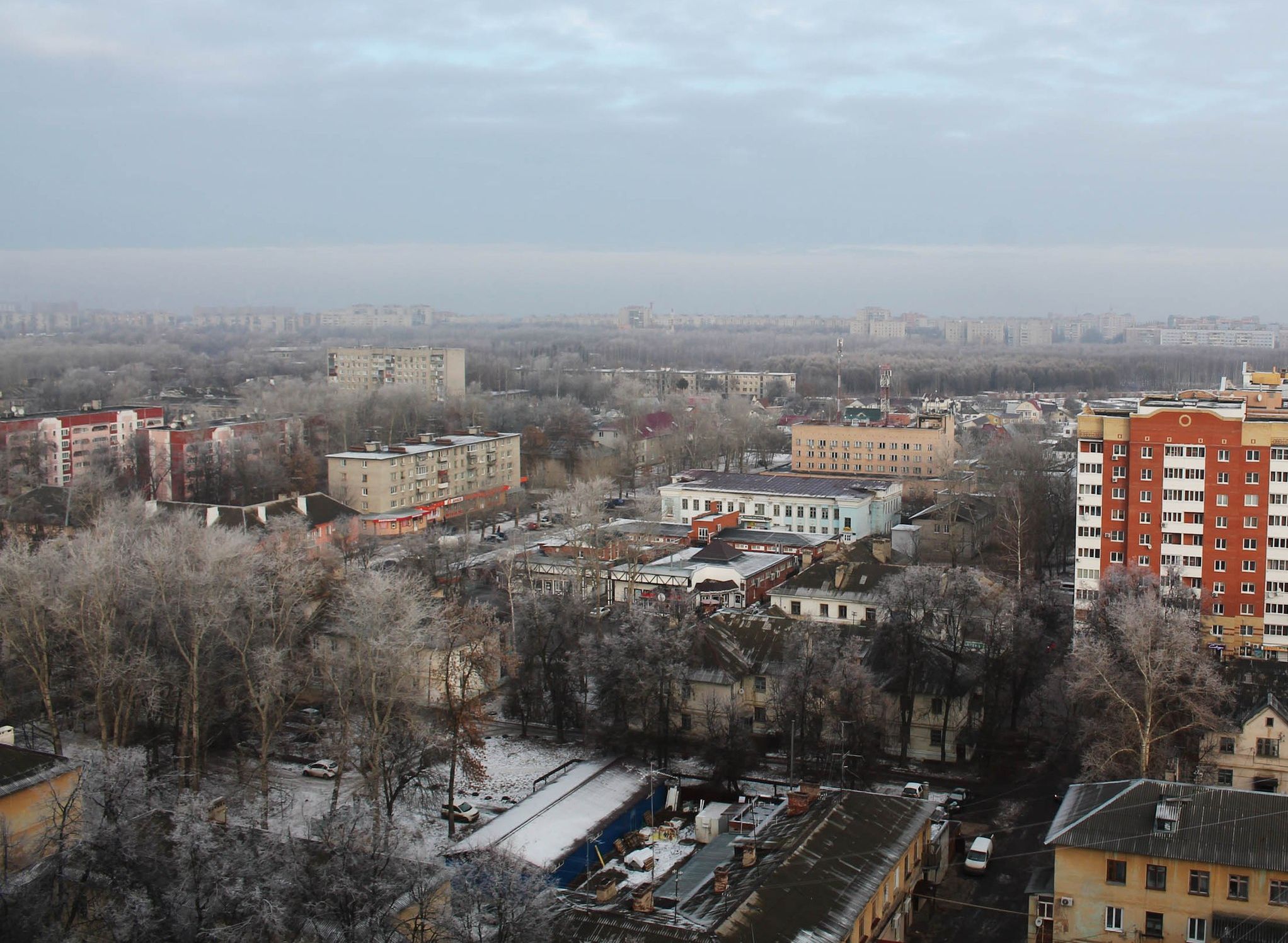 Приокский остался без света